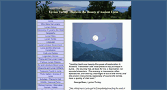Desktop Screenshot of lycianturkey.com